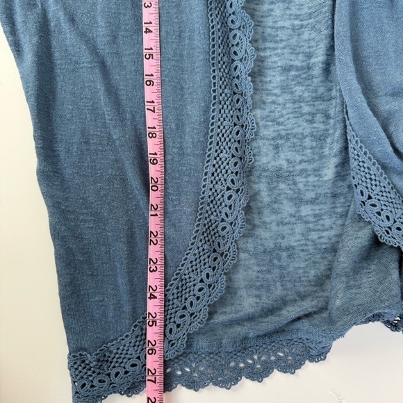 Pink Republic Junior Lace Kimono Cardigan Sweater Size XS - Picture 12 of 12